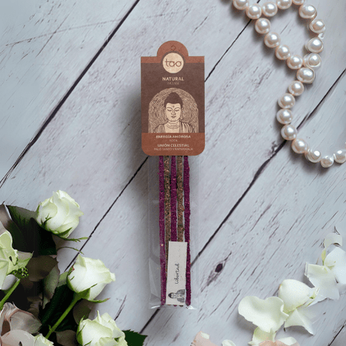 Sahumerio TAO Combinado Rosa y Palo Santo Ratnamala